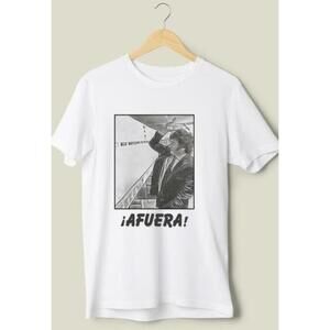 Javier Milei Afuera T-Shirt Political Graphic Tee Statement Unisex Fan Gift